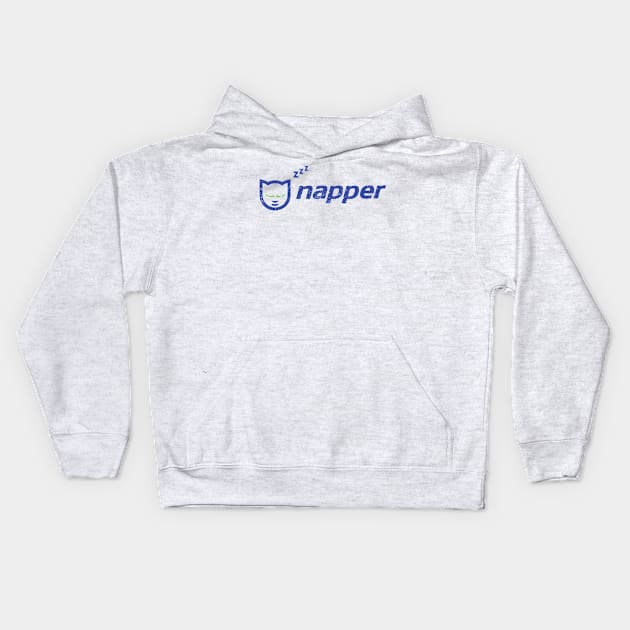 Napper Kids Hoodie by stevegoll68